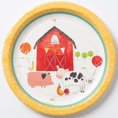 Barnyard-Themed Party Supplies for Farm Birthday Parties