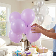 Luxaire Premium Lilac Latex Balloons - 12-Inch, 25 Pack