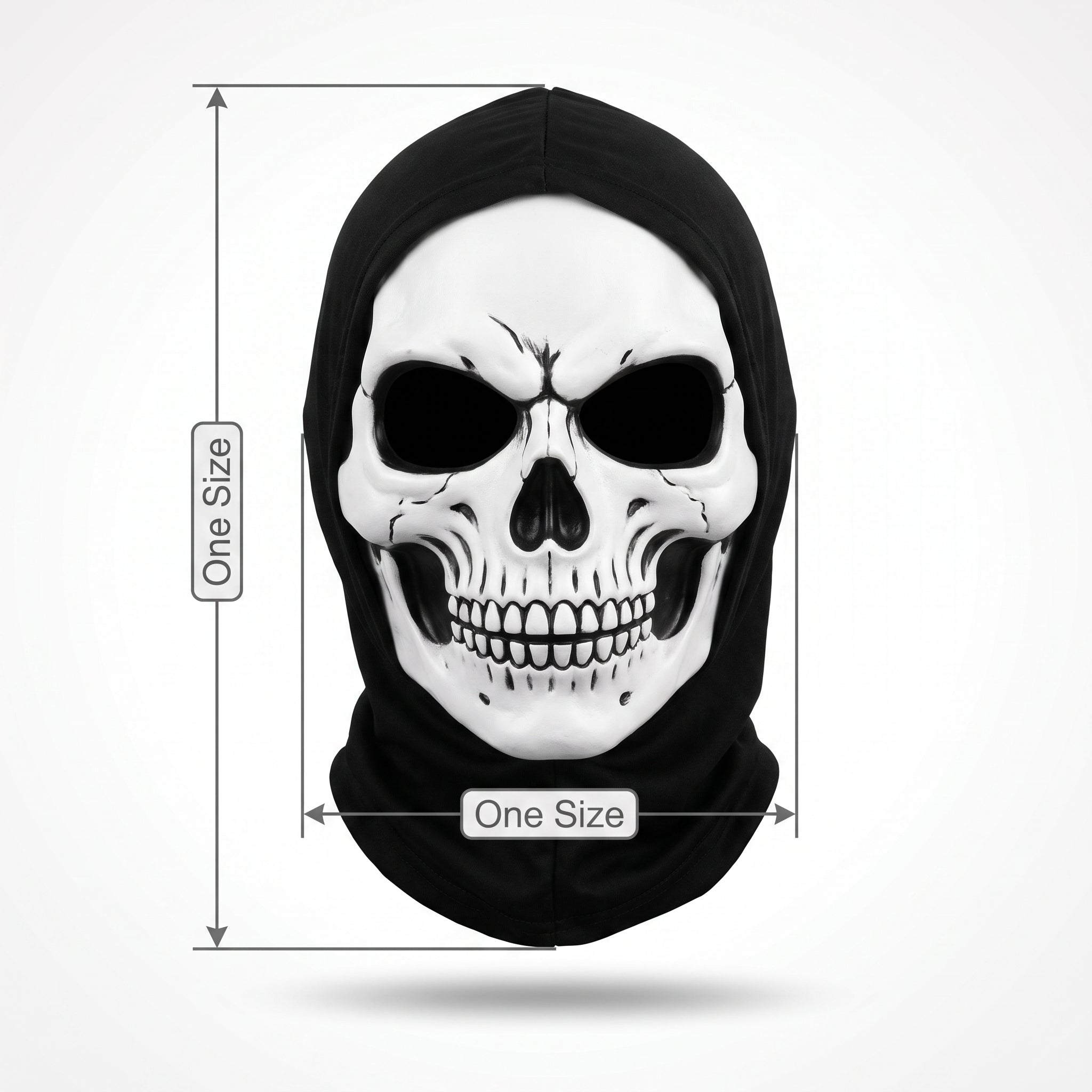 Horror Skull Mask - Spooky Halloween Costume Accessory