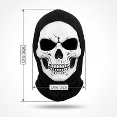 Horror Skull Mask - Spooky Halloween Costume Accessory