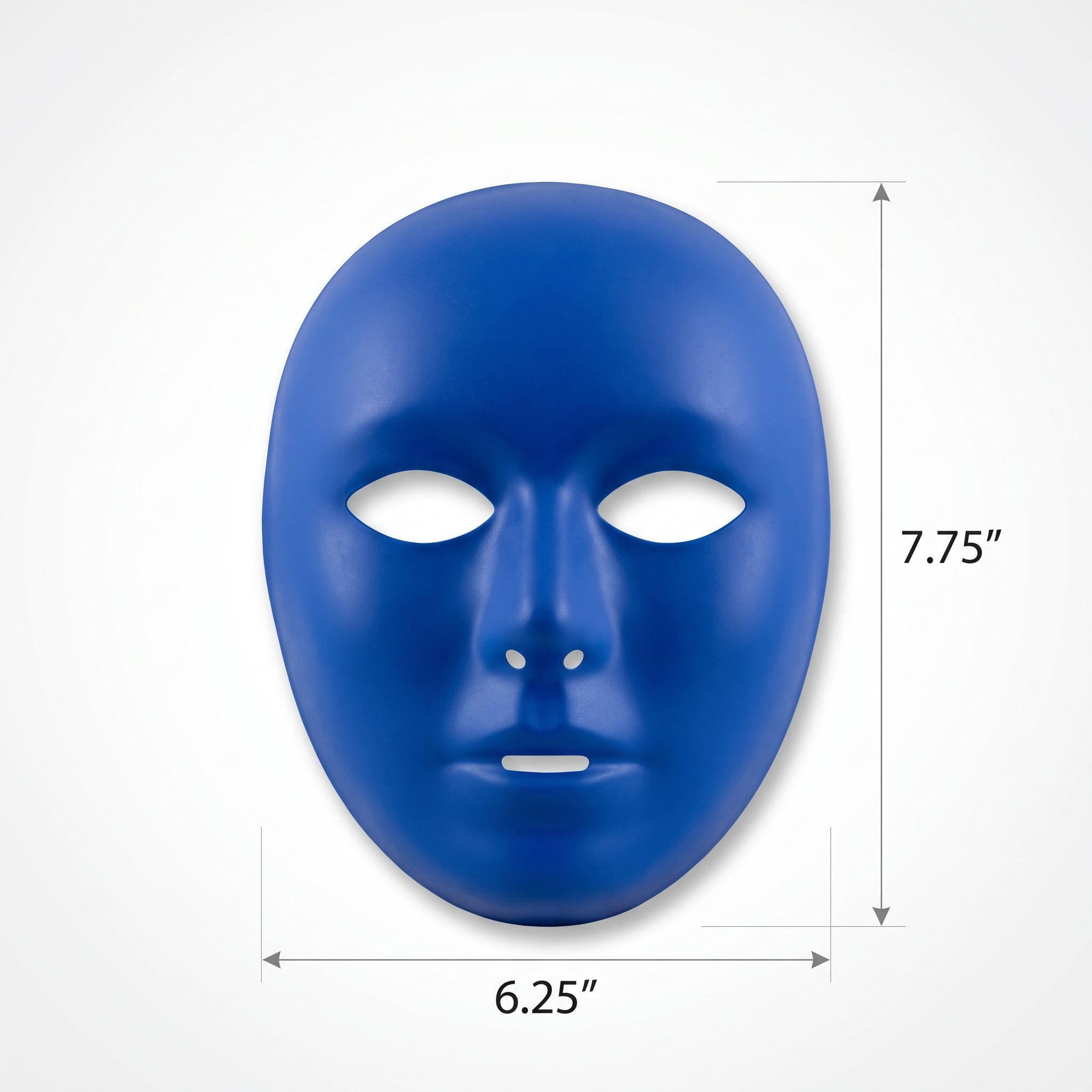 Royal Blue Full Face Mask - Team Spirit Costume Accessory