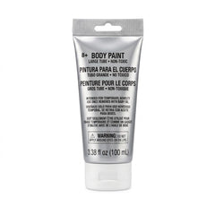 Silver Non-Toxic Body Paint - 100ml Tube