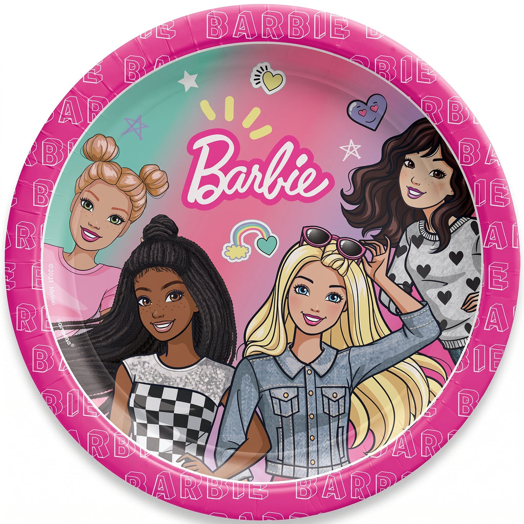 レアBarbieバービーFromBarbieWithLoveMiniPlate皿 レアBarbieバービー