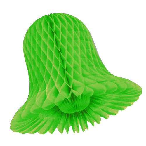 15 In. Lime Green Honeycomb Tissue Bell