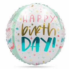 ORBZ Happy Cake Day Foil Balloon