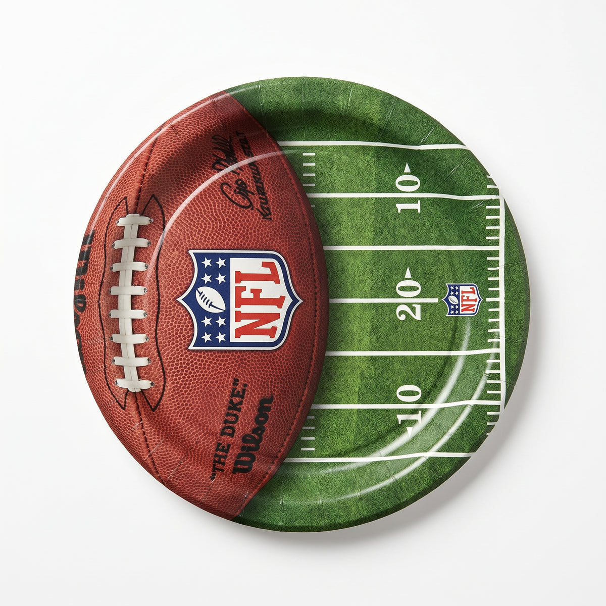 NFL Drive 7" Round Paper Plates