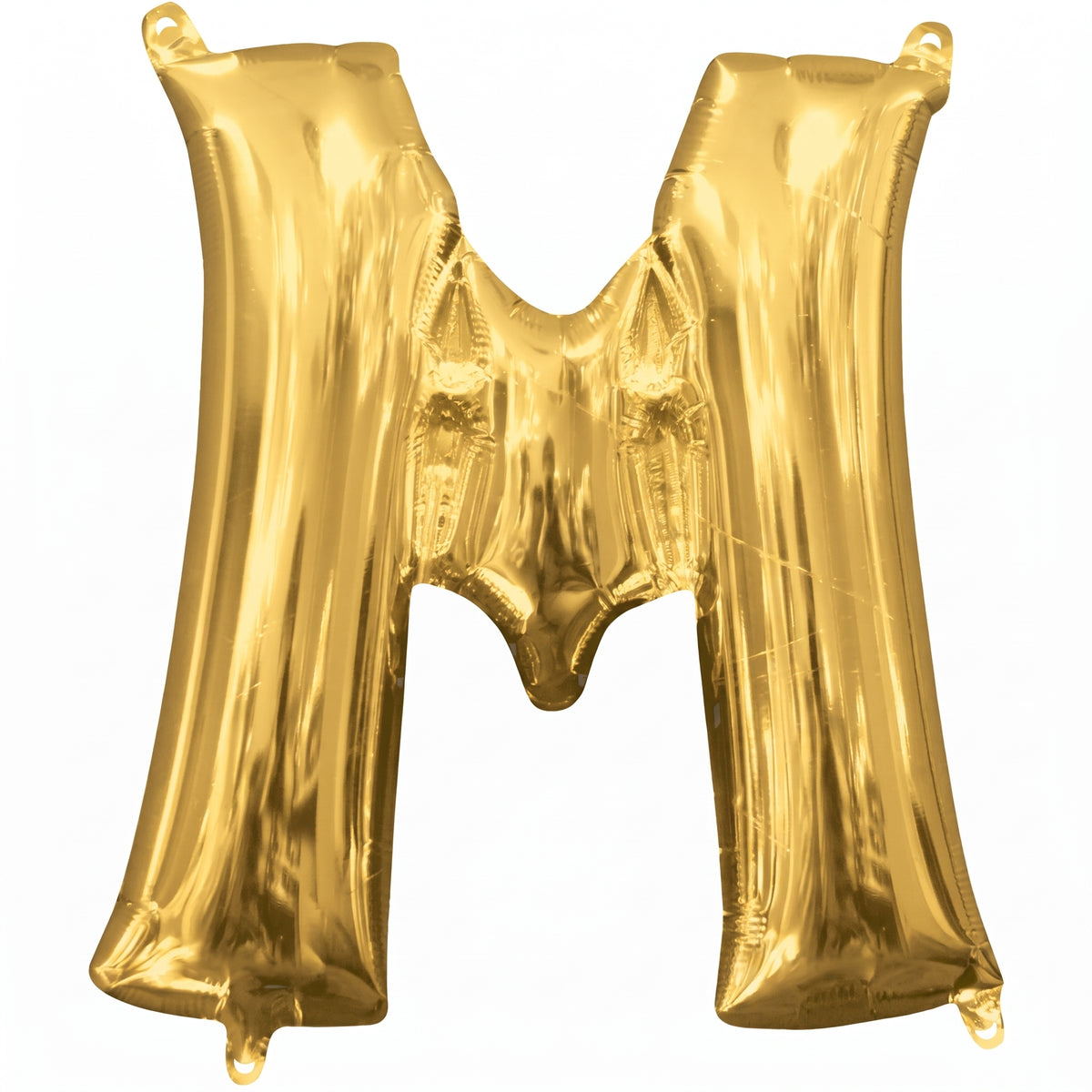 Gold Metallic Letter "M" Foil Balloon