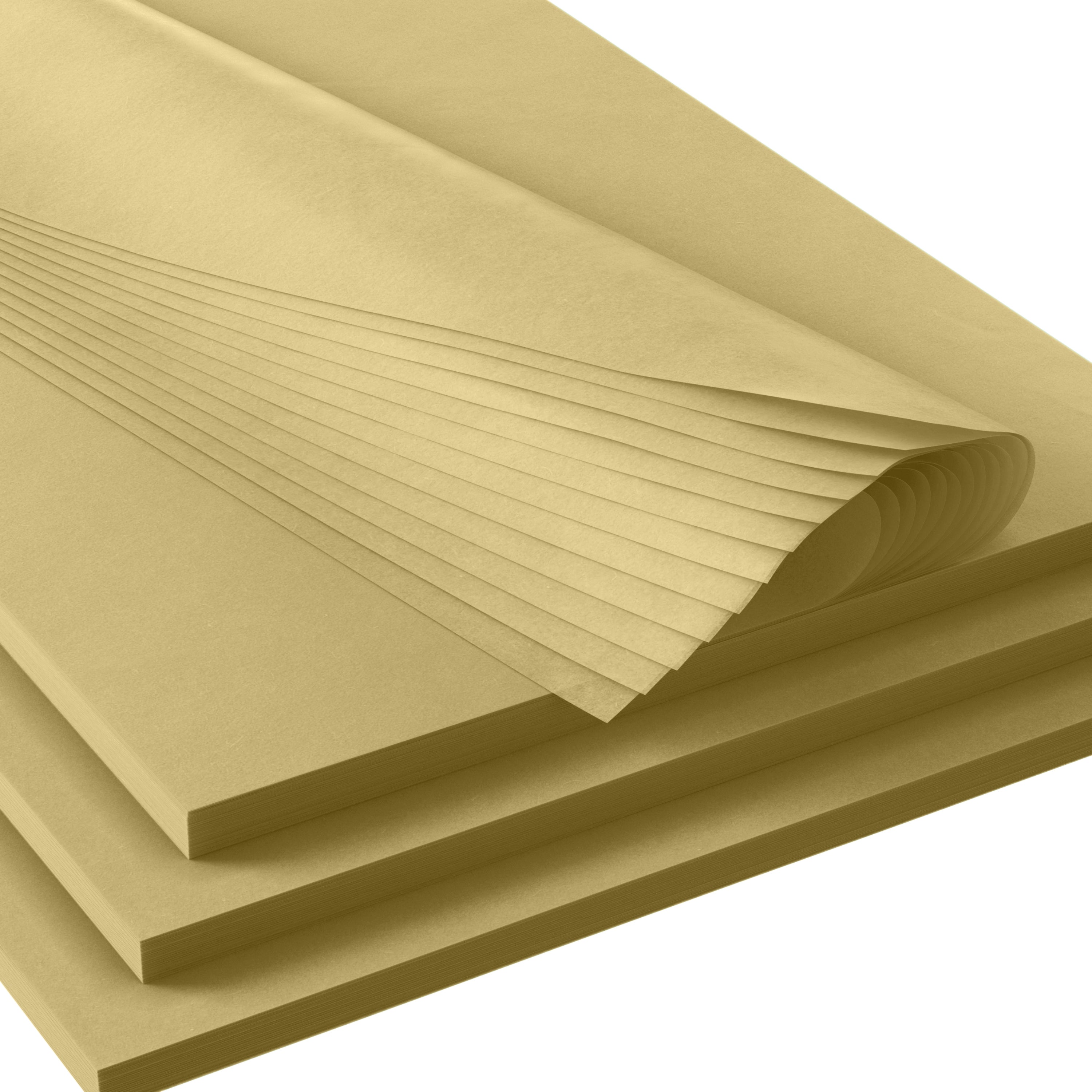 Gold Tissue Paper 15 In. x 20 In. | 120 Sheets