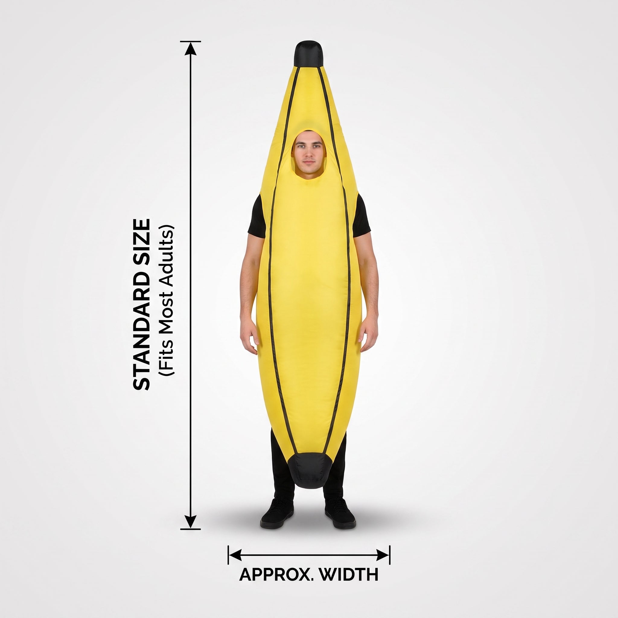 Inflatable Banana Costume - Rasta Imposta