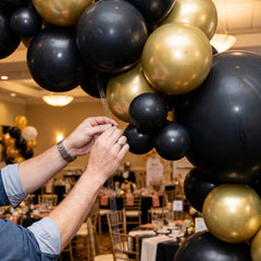 Premium Black Latex Balloons - 5" | 50 Count