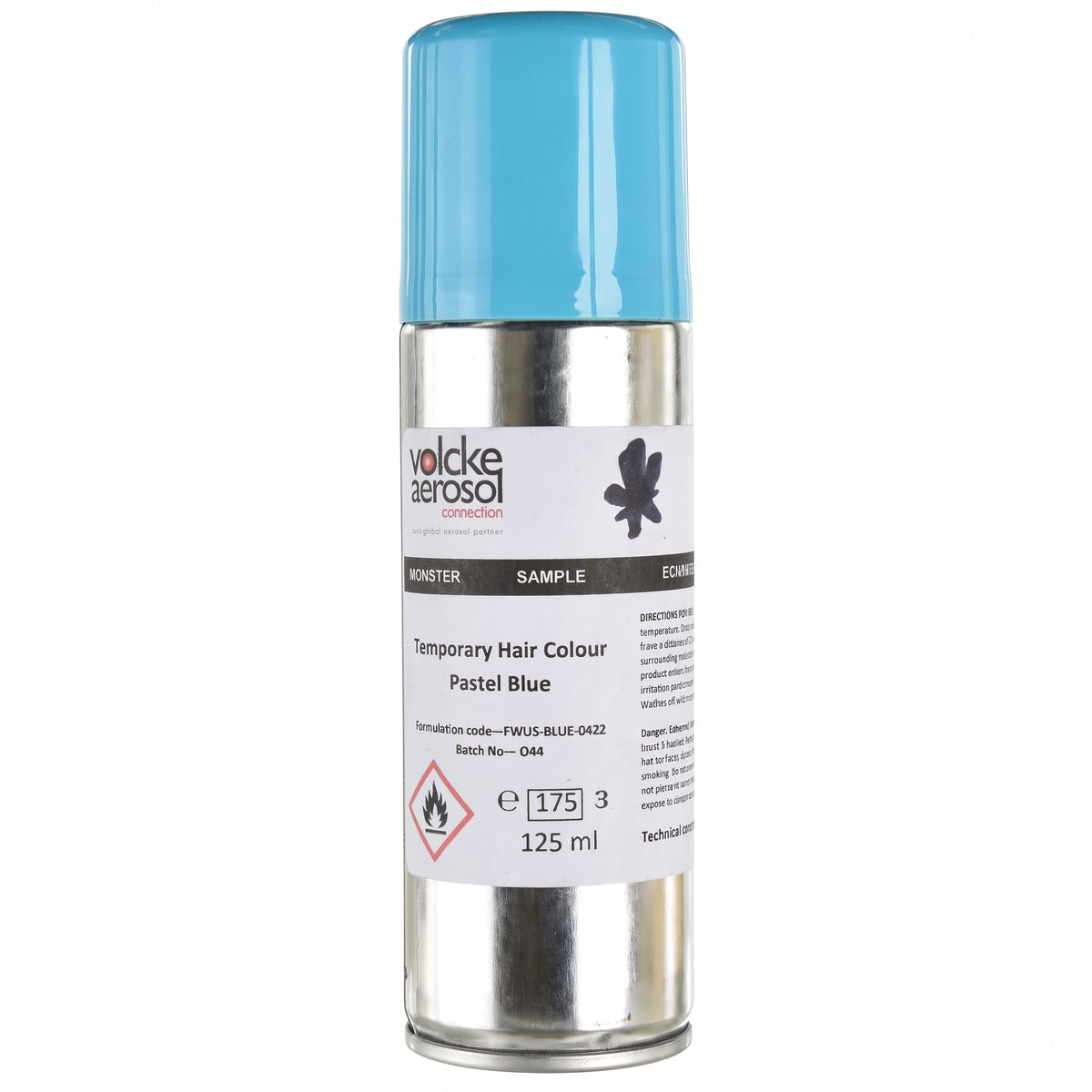 Temporary Pastel Blue Hairspray, 3 oz