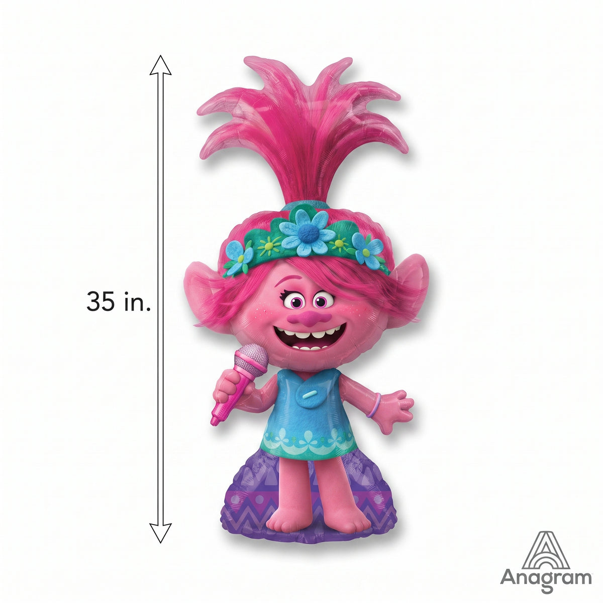 Trolls World Tour Super Shape Foil Balloon