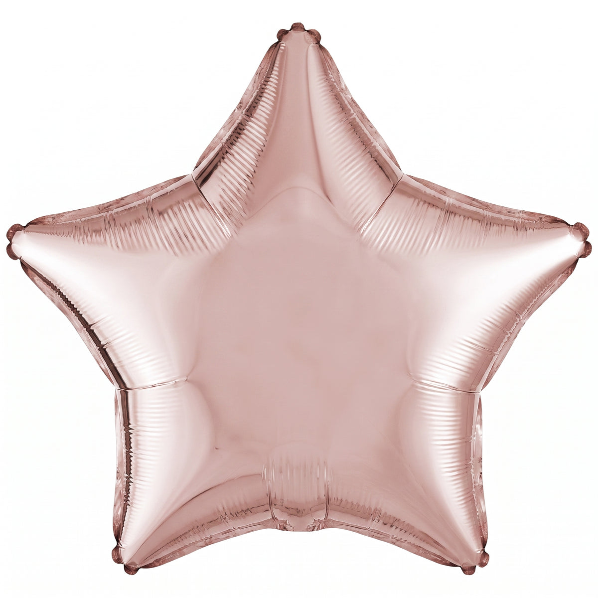 Rose Gold Star Metallic Foil Balloon - 18 Inch