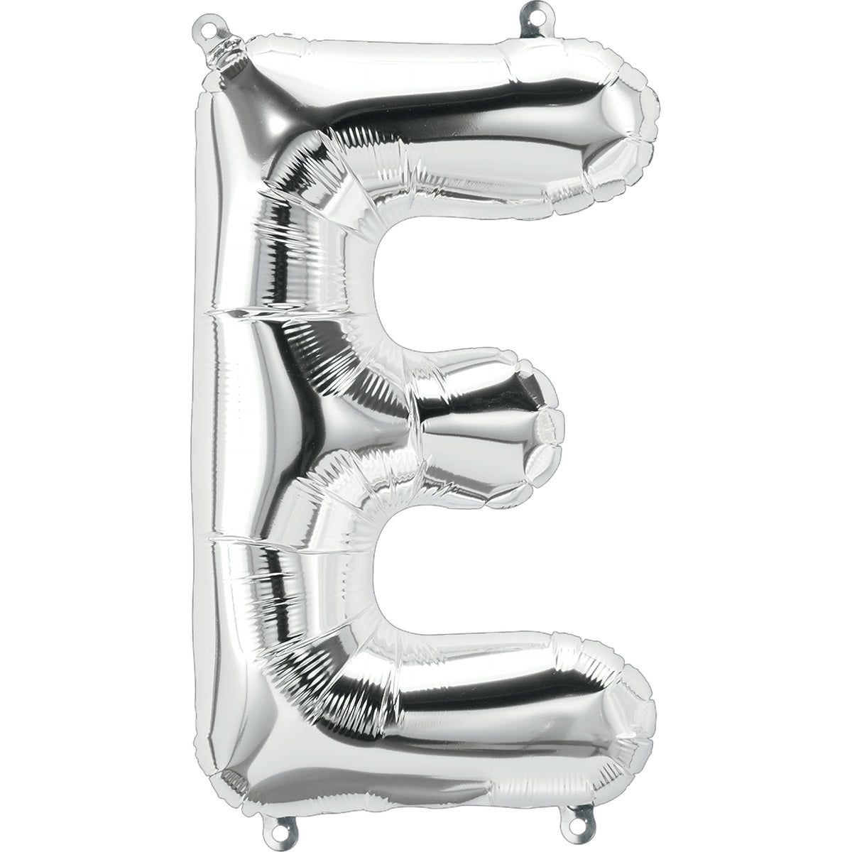 16" Silver Letter-E Balloon