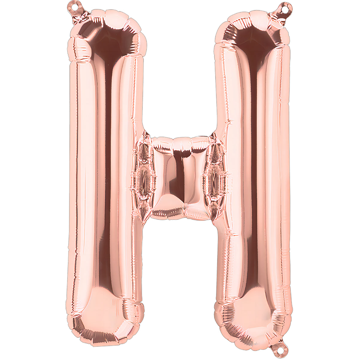 16'' Rose Gold Alphabet-H Balloon