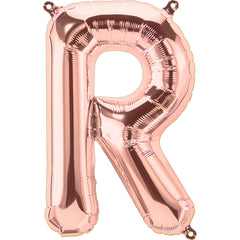 16" Rose Gold Alphabet-R Balloon