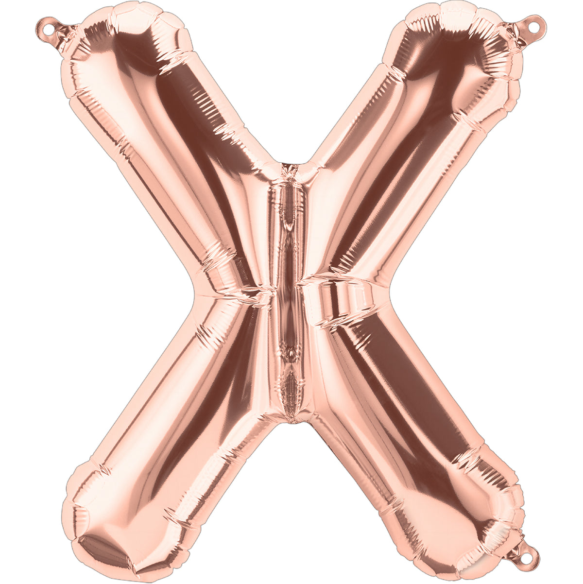 16" Rose Gold Alphabet-X Balloon