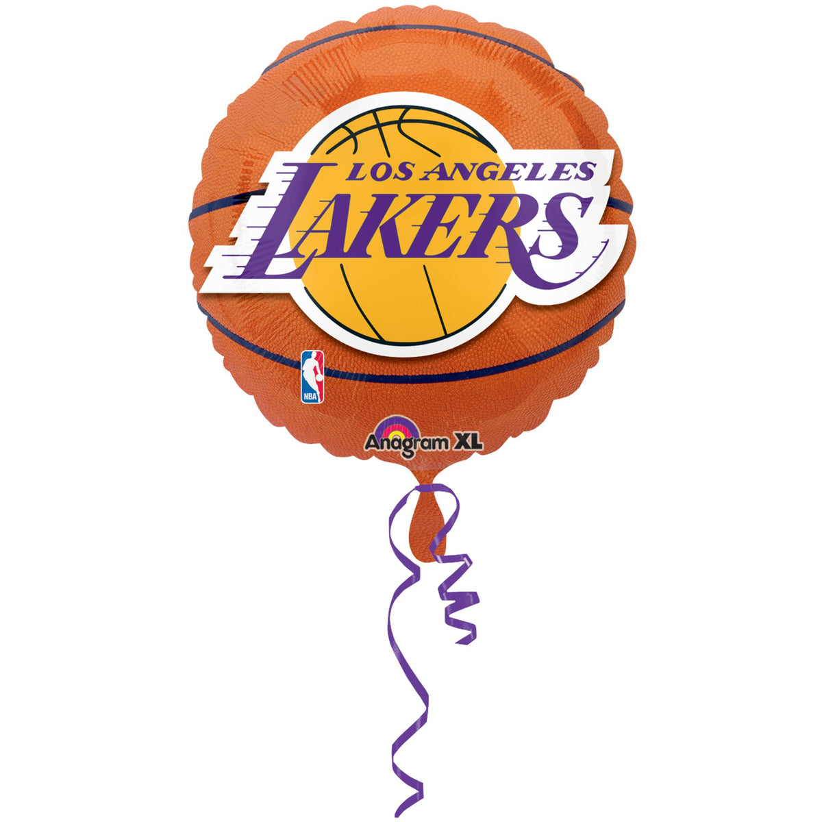 Los Angeles Lakers 18-Inch Mylar Balloon