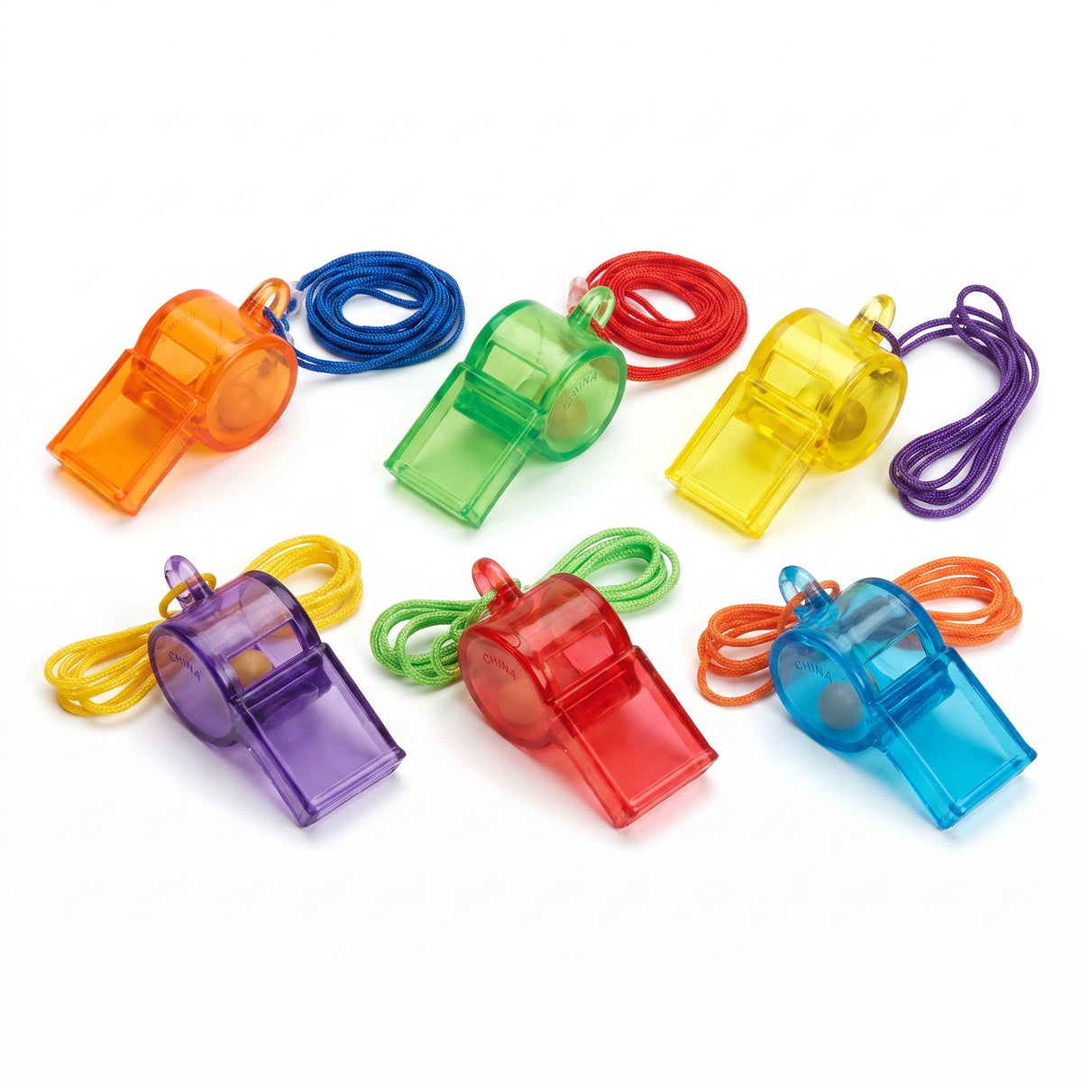 Colorful Sports Whistles Mega Value Pack