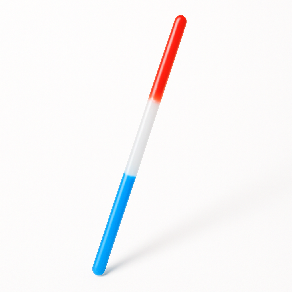 Tricolor Patriotic Glow Sticks