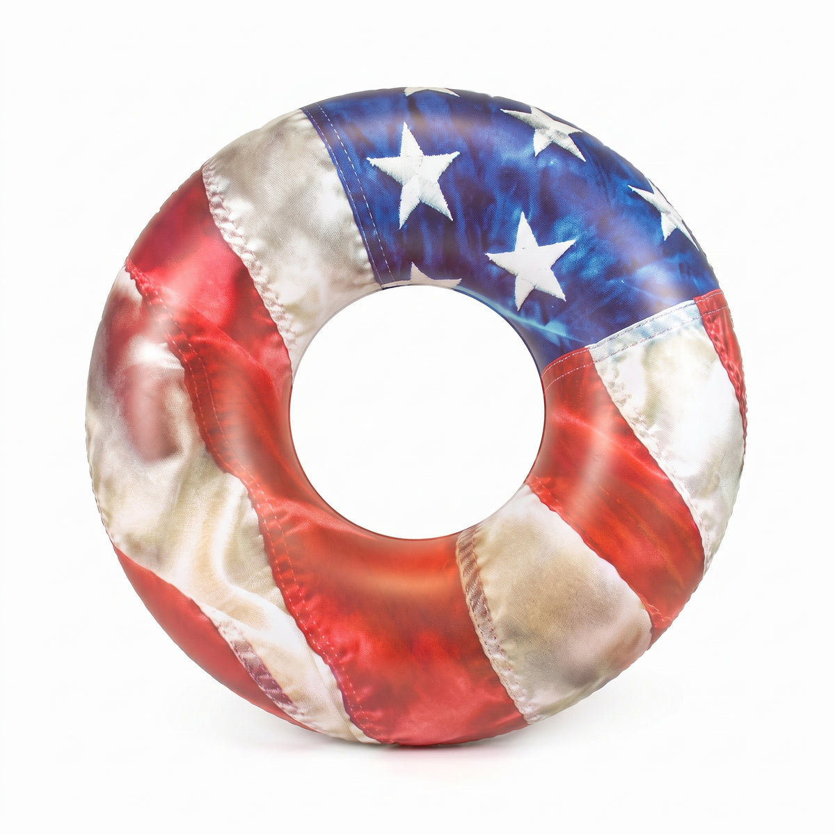 Patriotic 48" Inflatable Beach and Pool Tube