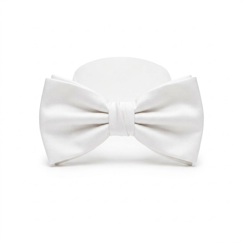 Classic White Bow Tie - Versatile Costume Accessory