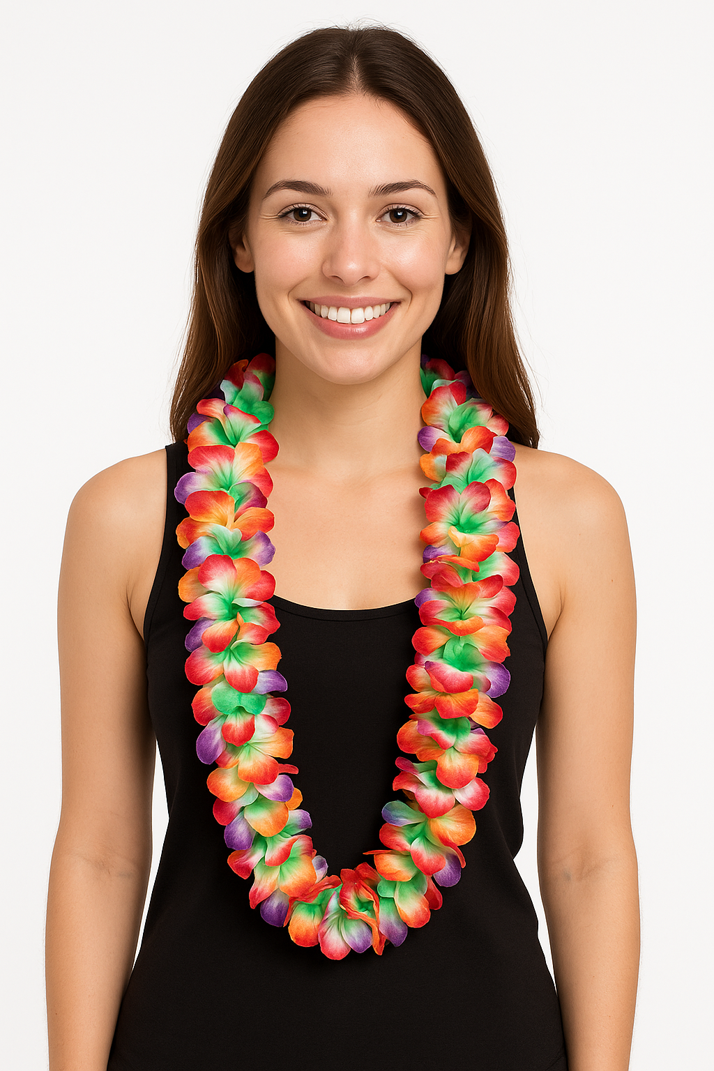 Vibrant Maui Flower Lei for Summer Celebrations