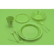 Lime Green Cutlery Combo Pack - 24 Ct.