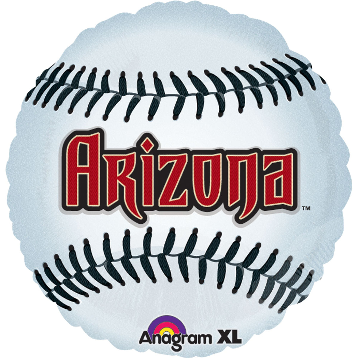Arizona Baseball Mylar Balloon - 18 Inch