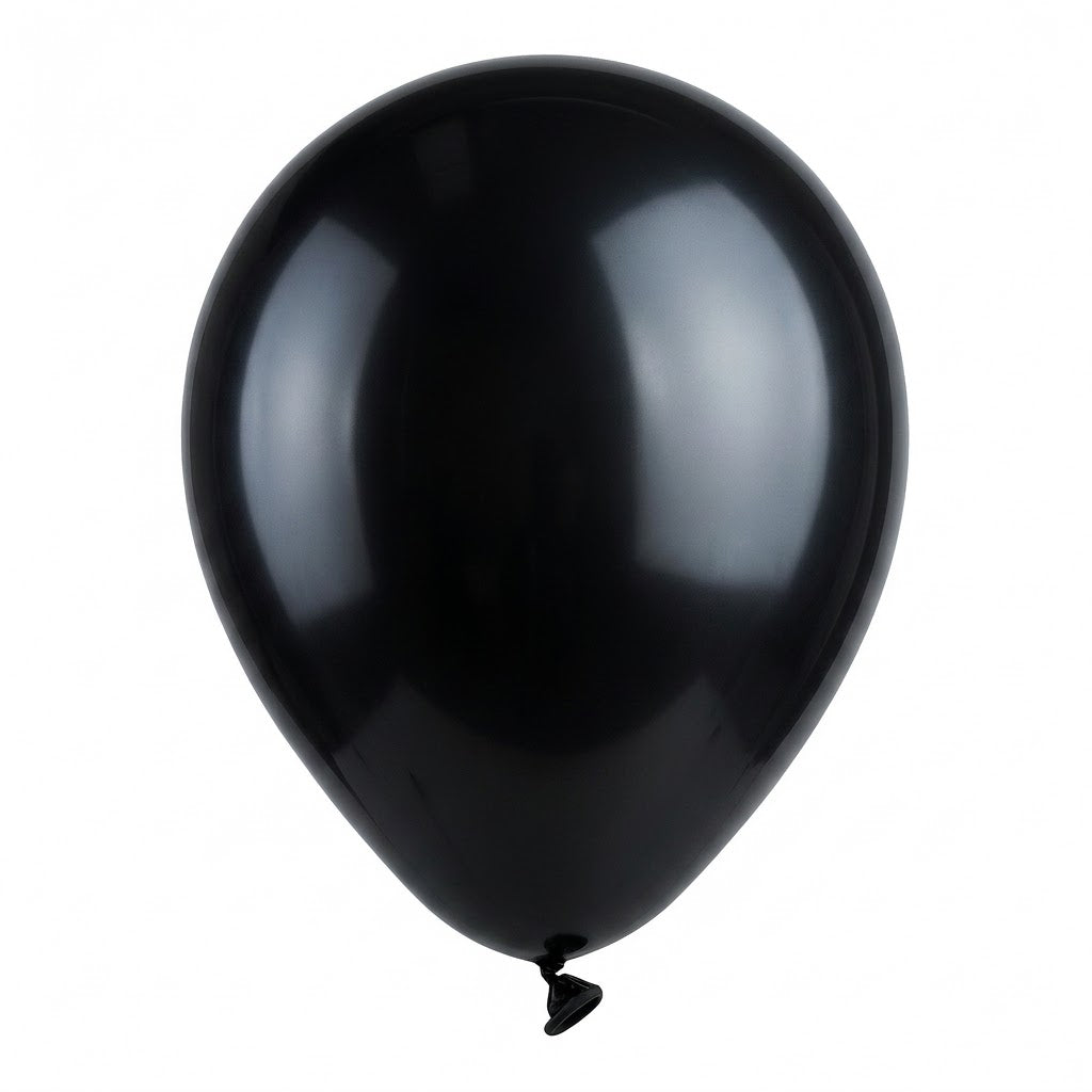 Black Latex Balloons - 100 Pack, 9-Inch