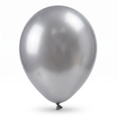 Satin Luxe Platinum Latex Balloons, 11-Inch, 6-Pack