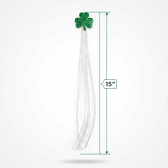 St. Patrick's Day Light-Up Hair Extensions - 3 Pack