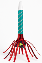 Metallic Fringe Blowout Noisemakers - 12 Pack