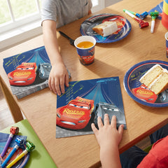 Disney Cars 3 Racing Adventure Lunch Napkins - 6.5 In. x 6.5 In., 16-Pack
