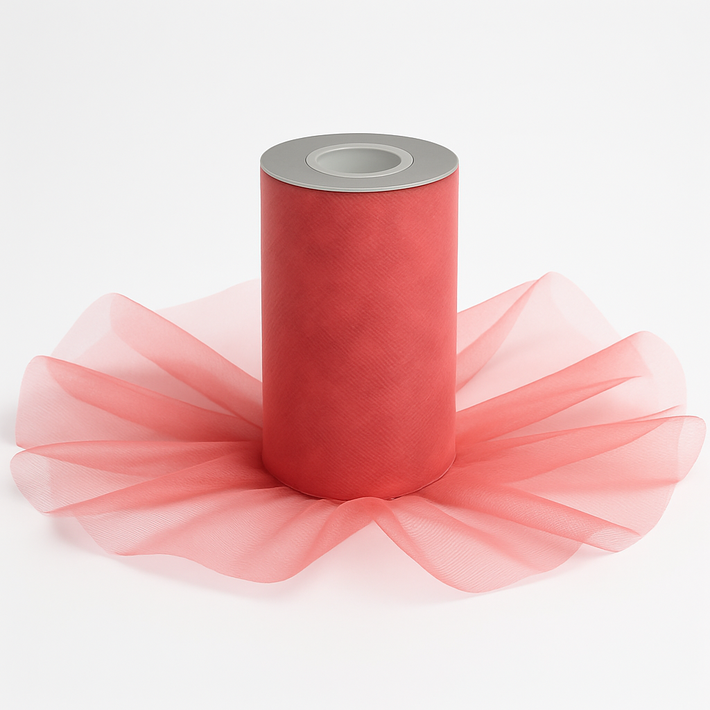 Elegant Blush Tulle Spool for Weddings