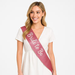 Deluxe "Bride to Be" Wedding Sash