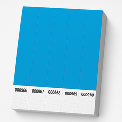 Solid Blue Event Wristbands - Pack of 250