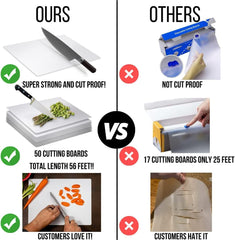 18" x 24" Disposable Cutting Sheet - 50 Ct.