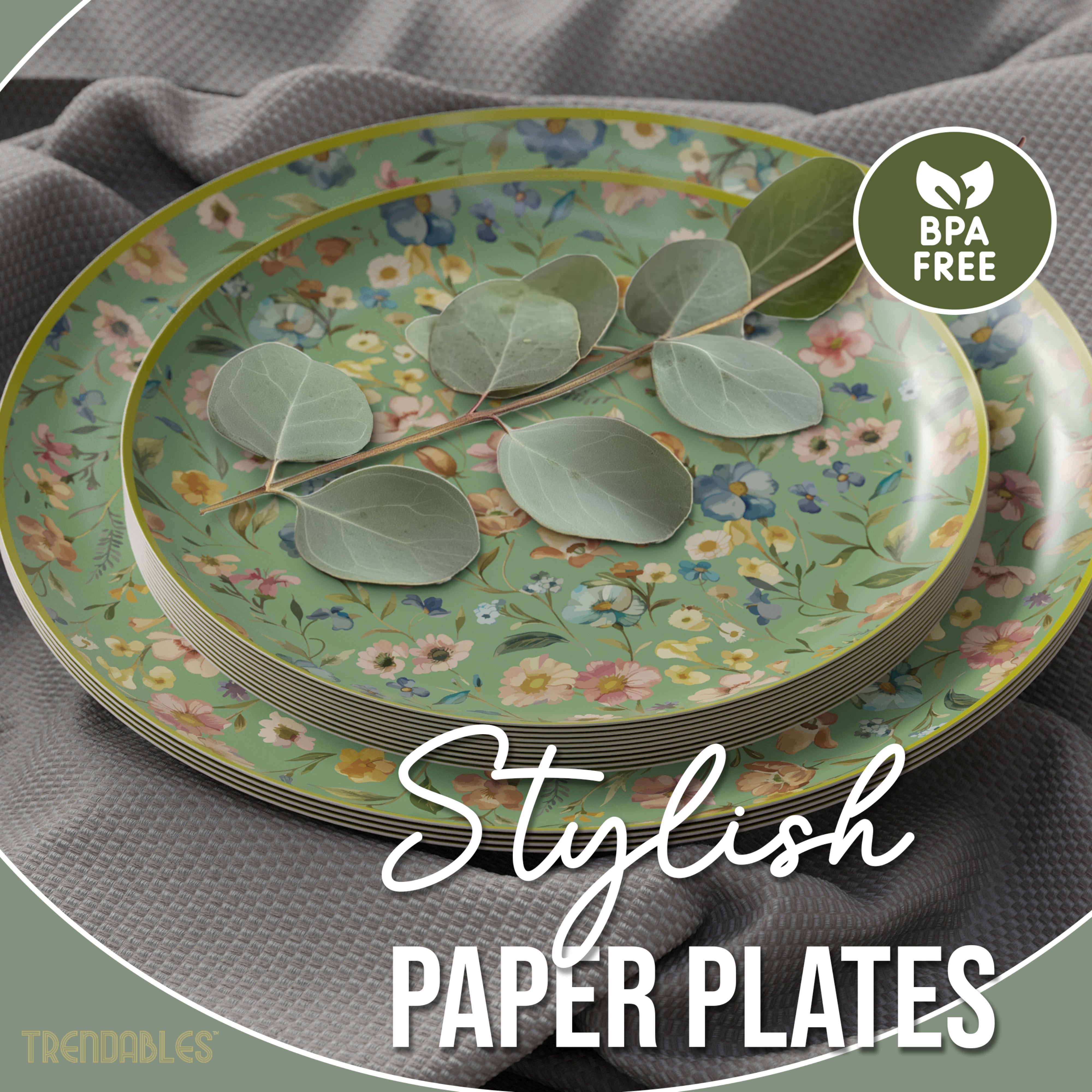 Earthtrends Bouyant Design Plates Combo Set 16/16.
