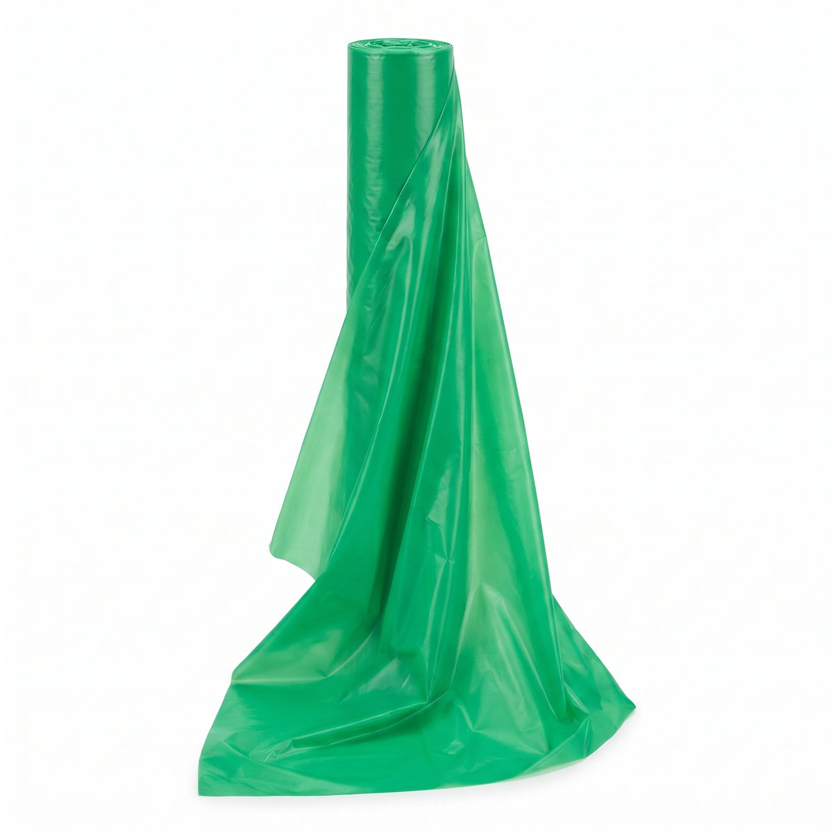 Jumbo Festive Green Plastic Table Cover Roll - 40" x 250'