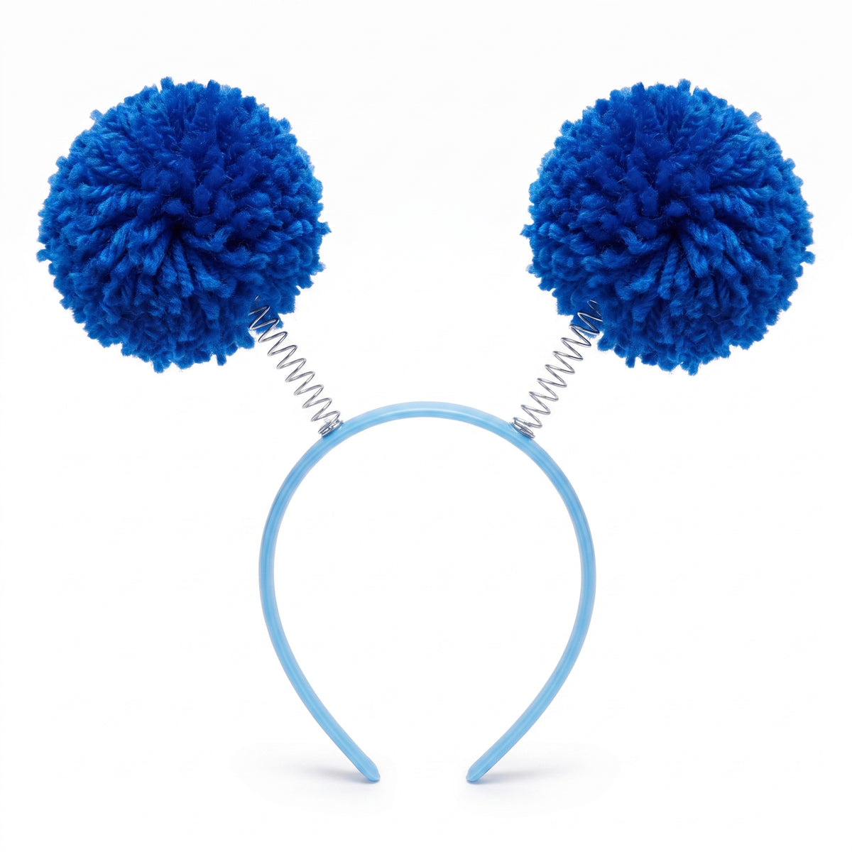 Royal Blue Pom Pom Headbopper