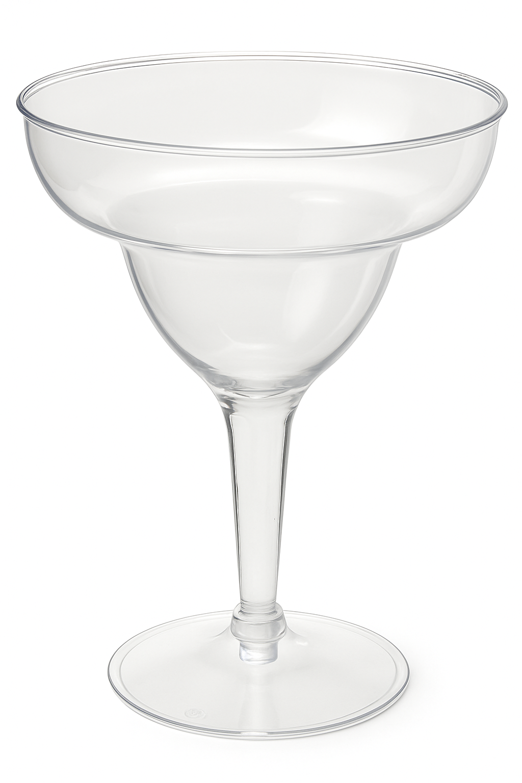 Clear Plastic Margarita Glass Set - 11oz, 20 Pack