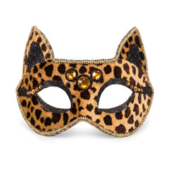 Fierce Cheetah Halloween Party Mask