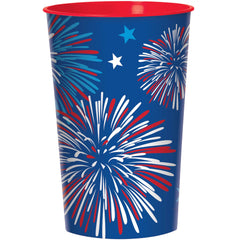 Patriotic Fireworks Party Cup - 22oz