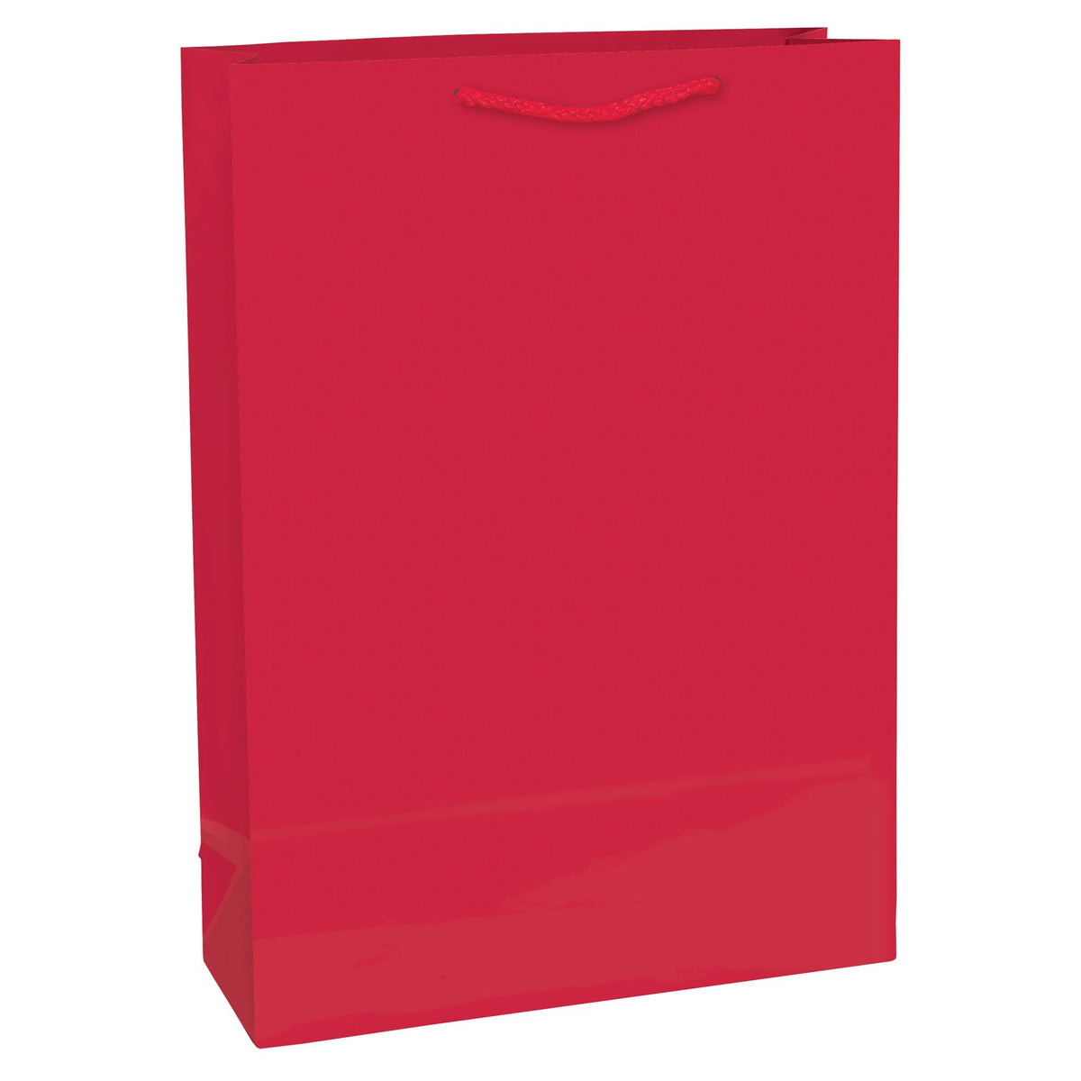 Extra Large Glossy Red Gift Bag