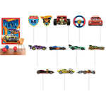 Hot Wheels Scene Setter Kit for Kids Birthday Party