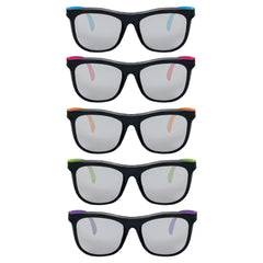 Retro 80s Neon Party Sunglasses - 10 Pack