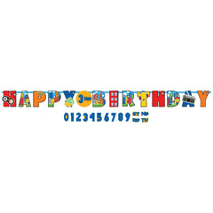 Party Town Jumbo Gaming Birthday Banner Kit