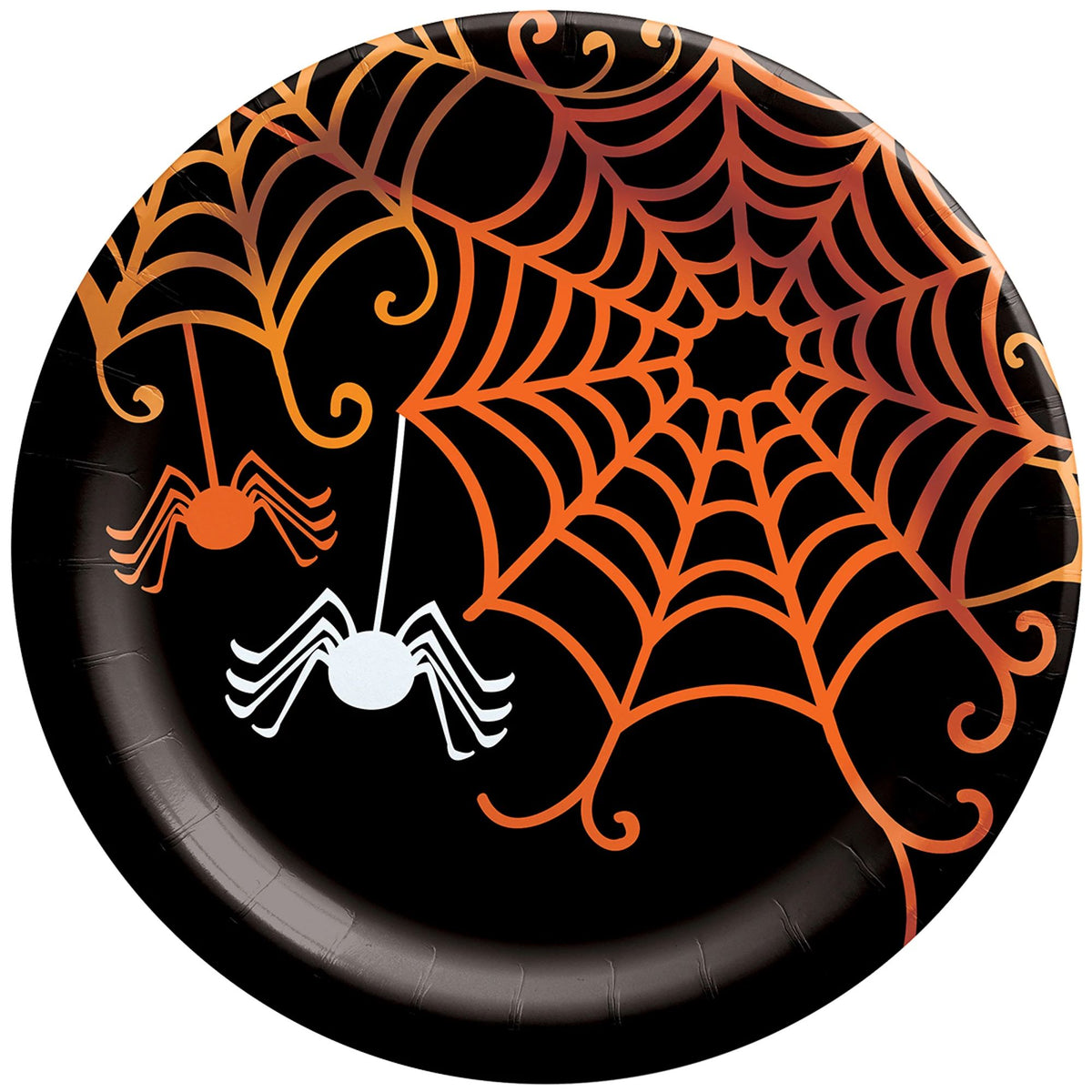 Spooky Spider 6.75" Halloween Paper Plates