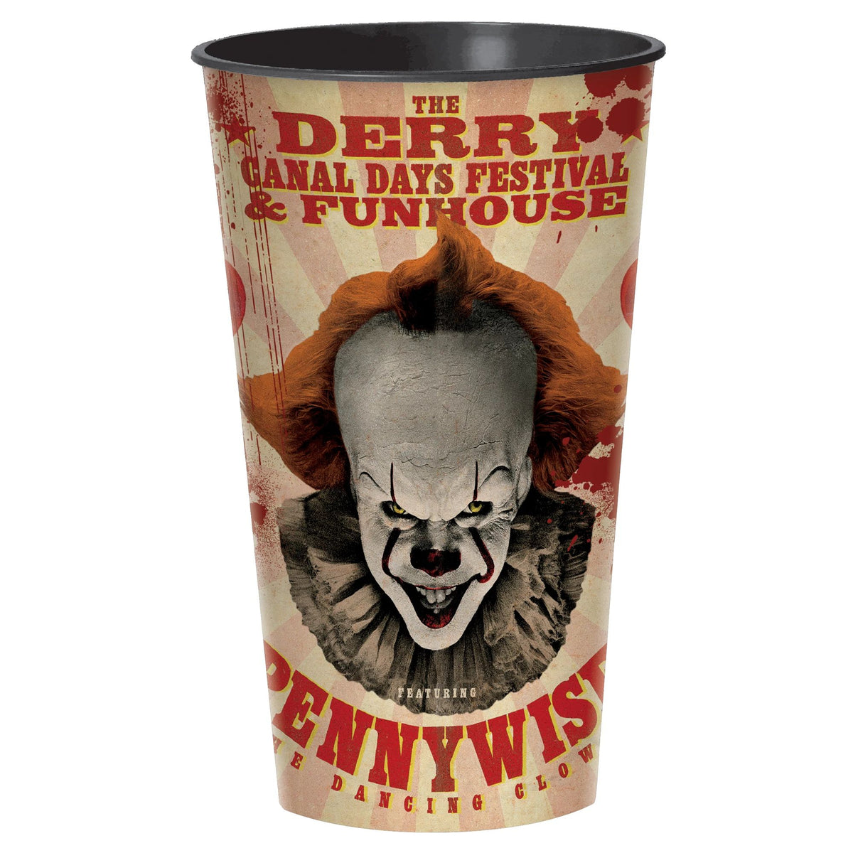 IT Chapter 2 Pennywise Reusable Plastic Cup, 32oz